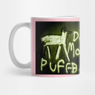 Death Monkey Puffball Green/Black Mug